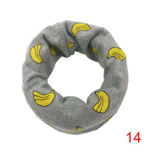 Child Scarf Boys Girls Kids Cute Cartoon O Ring Neckerchief Scarves Toddler Baby Scarf Warm Wear SM6