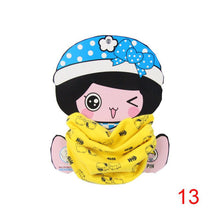 Child Scarf Boys Girls Kids Cute Cartoon O Ring Neckerchief Scarves Toddler Baby Scarf Warm Wear SM6