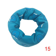 Child Scarf Boys Girls O Ring Neckerchief Scarves Toddler Baby Scarf Warm Wear S1 SM6