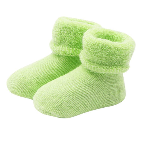 Design Candy Color Socks Lovely Sweet Thicken Warm Children Baby Candy Color Socks SM6