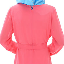 Women Chiffon Long Sleeve LKaftan Abaya Jilbab Islamic Muslim Cocktail ong Dress SM6