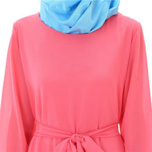 Women Chiffon Long Sleeve LKaftan Abaya Jilbab Islamic Muslim Cocktail ong Dress SM6