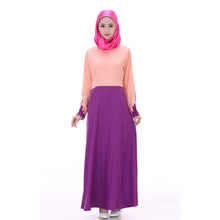 Women's Party Muslim Abaya Jilbab Islamic Maxi Dress Cocktail Long Sleeve Dress SM6