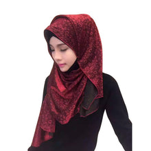 New Womens Long Chiffon Muslim Elegant Print Islamic Hijab Maxi Scarf Shawl Soft Wrap Headwear Y03 SM6