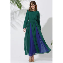Elegant Women Long Chiffon Dress Vintage Kaftan Jilbab Islamic Muslim Abaya Cocktail Party Y6 SM6