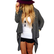 Women Long Sleeve Knitted Sweater Cardigan Open Front Coat Top Outwear SM6