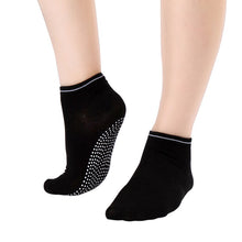 Women's Fitness Pilates Socks Colorful Non Slip Massage Toe Durable Dance S Ankle Grip Exercise Printed Letter Socks SM6