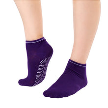 Women's Fitness Pilates Socks Colorful Non Slip Massage Toe Durable Dance S Ankle Grip Exercise Printed Letter Socks SM6