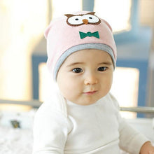 6M-2Years New Baby Boys Girl Hat Cotton Blends Caps Newborn Infant Baby Hats Owl PrintSM6