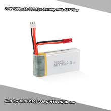 74V 1200mAh 30C Lipo Battery with JST Plug for MJX X101 JJRC H16 RC Drone Quadcopter SM6