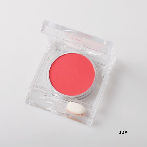 7 Colors Glossy Blusher Pressed Cheek Blush Powder Soft Nature Rouge Makeup Face Blush Maquiagem SM6