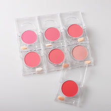 7 Colors Glossy Blusher Pressed Cheek Blush Powder Soft Nature Rouge Makeup Face Blush Maquiagem SM6