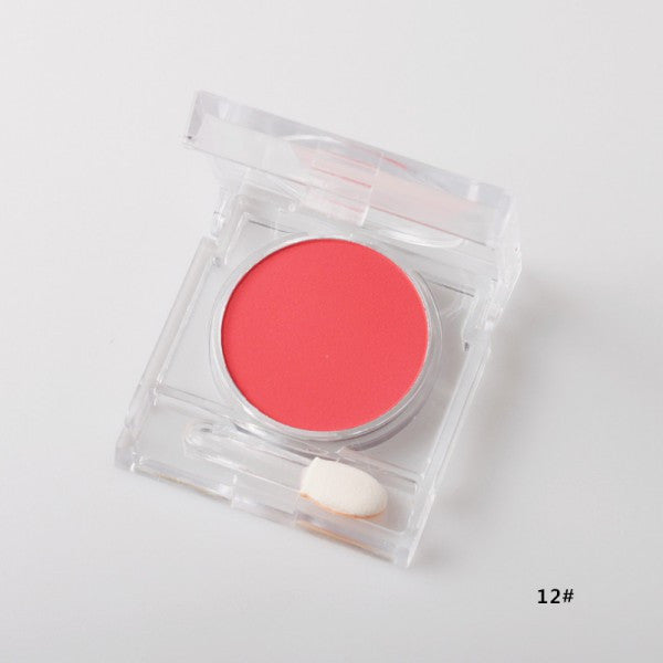 7 Colors Glossy Blusher Pressed Cheek Blush Powder Soft Nature Rouge Makeup Face Blush Maquiagem SM6
