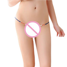 7 Colors New Sexy Women Pearl Beading G-String And Thongs Solid Low Waist Underwear Women bragas mujer #419 SM6