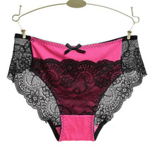 7 Colors Sexy Underwear Women Panties Cotton Blend Lace Transparent Women Panties Underwear Ladies  Culotte Femme SM6