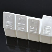 7 Day Tablet Pill Box Holder Weekly Medicine Storage Case Organizer Container P1 SM6