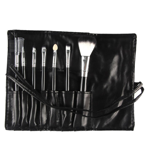 7pcs Makeup Brush Set Tools Make-up Toiletry Kit Soft Make Up Brush Set Professional Case LE2 SM6