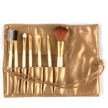 7pcs Makeup Brush Set Tools Make-up Toiletry Kit Soft Make Up Brush Set Professional Case LE2 SM6