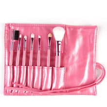 7pcs Makeup Brush Set Tools Make-up Toiletry Kit Soft Make Up Brush Set Professional Case LE2 SM6