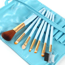 7pcs Makeup Brush Set Tools Make-up Toiletry Kit Soft Make Up Brush Set Professional Case LE2 SM6