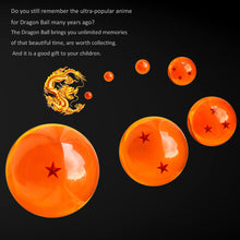 7 Pcs Dragon Balls 35 CM Diameter Acrylic Dragon Balls Crystal Transparent Balls with Box Best Gift for Chilren SM6