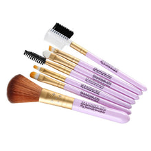 7 Pieces/set Pro Cosmetic Makeup Brushes Tool Eyeshadow Set Powder Foundation Lip Make Up Pincel Maquiagem SM6