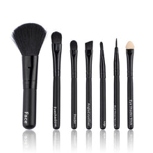 7pcss Makeup Brushes Protable Cosmetic Brush Sets Fruit Green Make Up Brush Tools Suit SM6