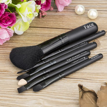 7pcss Makeup Brushes Protable Cosmetic Brush Sets Fruit Green Make Up Brush Tools Suit SM6