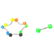 72Pcs Stainless Acrylic Ball Barbell Bar Eyebrow Nose Tounge Ring Body Piercing  SM6