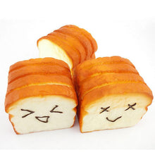 8 cm*8 cm*6 5 cm Bread Jumbo Toast Squishy Expression Card Cellphone Holder H  Pillow Toy Bag Hanger SM6