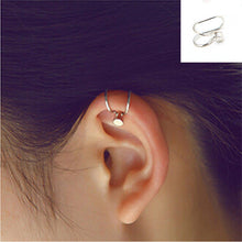 9 Patterns U Shaped Ear Cuff Silver Gold Plated Pearl Rhinestone Clip Earrings Fine Jewelry Delicate SM6