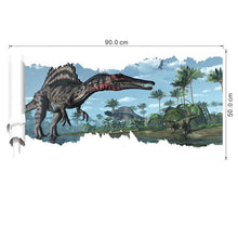 90*50cm newest 4 designs impression 3d cartoon movie Dinosaur home decal wall sticker/boys love kids room decor child gifts SM6