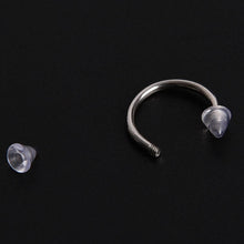 9Pcs Clear Belly Navel Tragus Tongue Lip Rings Bars Body Piercing Jewelry SM6