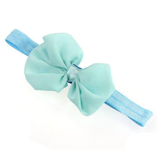 9Pcs Kawaii Girl Headbands Bowknot Elastic Hair Wear Accessories Summer Style Heand Bands Bandeau Fille#121 SM6