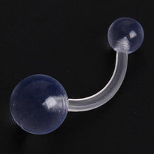 9pcs Clear Color Belly Navel Tongue Lip Rings Bars Studs Body Piercing Jewelry SM6