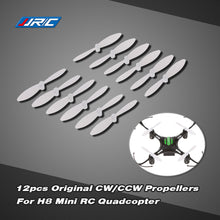 ABS 12 Pcs Original JJRC H8 Professional White Mini CWCCW Propellers Prop Set for JJRC H8 Mini Quadcopter SM6