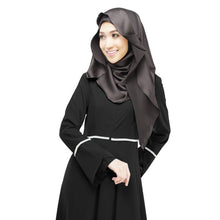 Abaya Jilbab Kaftan Lotus Leaf Maxi Dress Women Islamic Maxi Evening Party Dresses PY3 SM6