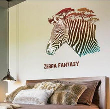 Abstract Art Black And White Sketch Stickers Wall Stickers Stylish Home Decor Stickers Zebra SM6