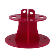 Acrylic Makeup Brush Holder Stand Drying Brush Cosmetic Shelf Rack Toothbrush 6 Hole Oval Makeup Brush Organizer  SM6