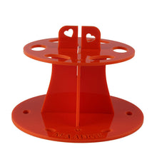 Acrylic Makeup Brush Holder Stand Drying Brush Cosmetic Shelf Rack Toothbrush 6 Hole Oval Makeup Brush Organizer  SM6