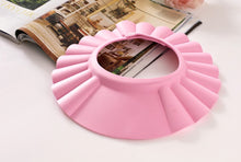 Adjustable Baby Bath Shower Cap Protect Shampoo For Baby Bathing Care Waterproof Caps Kids Child Wash Hair Hat SM6