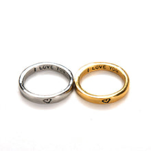 Alloy Couples Rings for Men Women Wedding B s Engagement Anniversary Lovers his   hers promise Valentines Gift 2 PCS SM6