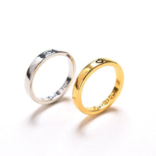 Alloy Couples Rings for Men Women Wedding B s Engagement Anniversary Lovers his   hers promise Valentines Gift 2 PCS SM6