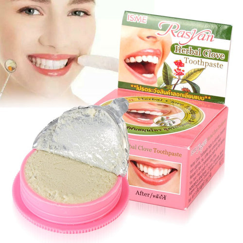Amazing Herb Teeth Whitening Natural Herbal toothpaste Thai toothpaste Strong Formula LE4 SM6