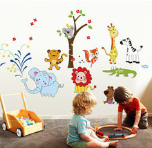 Animal kindergarten party can remove room decorate bedroom setting wall adornment wall stickers SM6