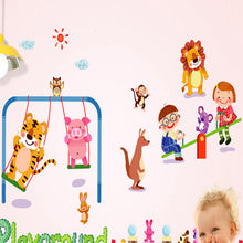 Animal park Children room decoration The third generation of removable wall stickers SM6