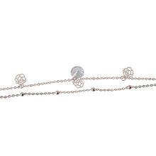 Ankle Bracelet on a leg bracelet anklets rose flower anklet ankle bracelets for womenWomen's feet jewelry SM6