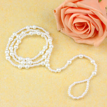 Anklet Chain Women Ankle Bracelet Beach Imitation Pearl Barefoot S al Tornozeleira Femininas Foot Jewelry SM6