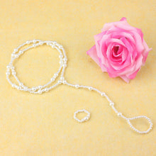 Anklet Chain Women Ankle Bracelet Beach Imitation Pearl Barefoot S al Tornozeleira Femininas Foot Jewelry SM6
