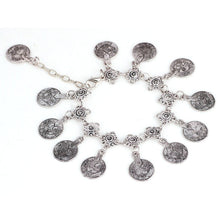 Antique Silver Coin Squirrels Anklet Womens Barefoot Foot Jewelry Ankle Bracelet SM6